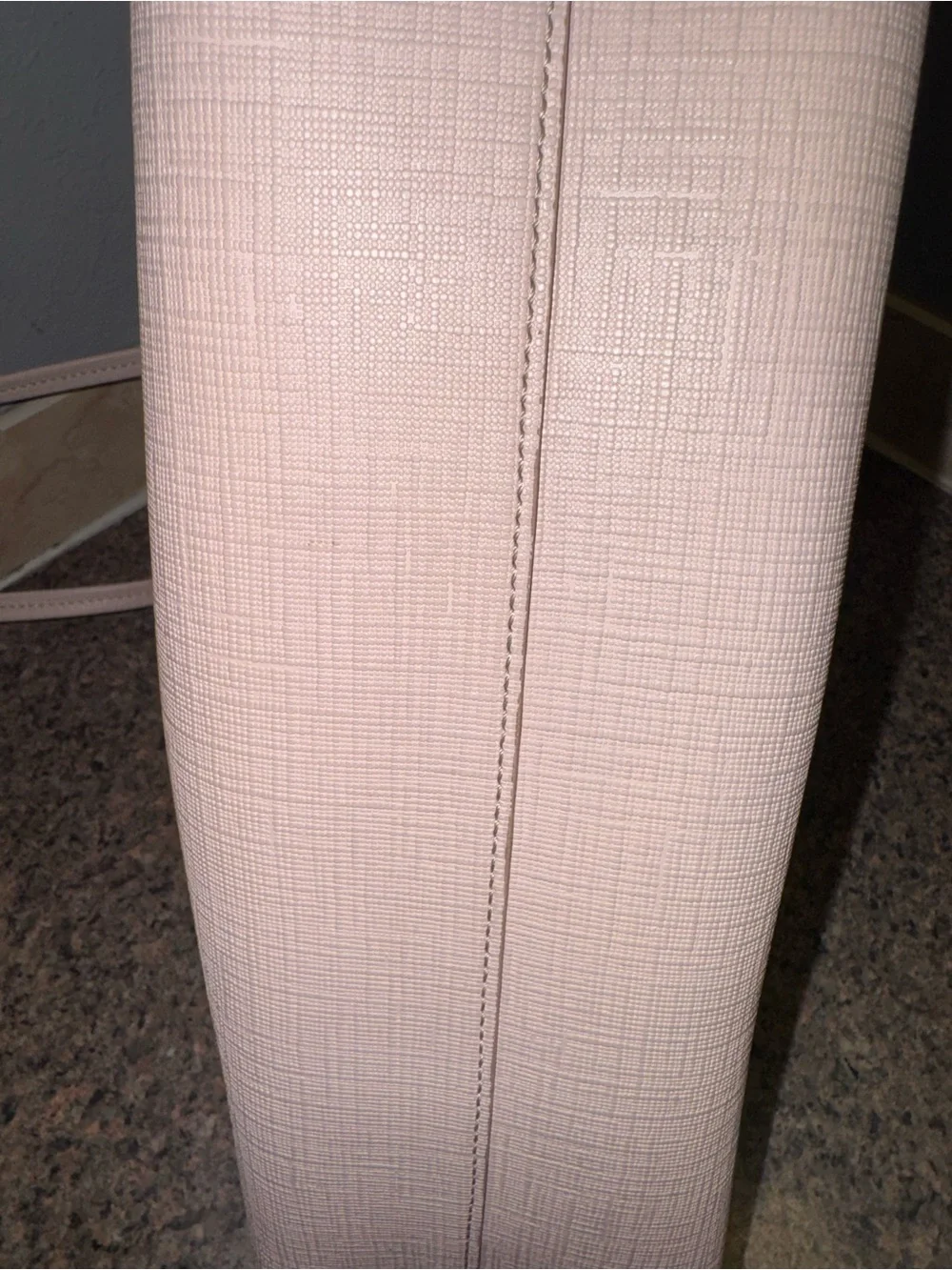 Alexander McQueen Pale Pink Saffiano Leather Large Tote Bag ✅AUTHENTIC ✅ - Picture 6 of 8